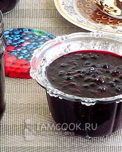 Чернично-малиновое варенье