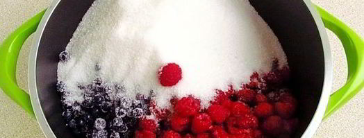 чернично-малиновое варенье. Шаг 4