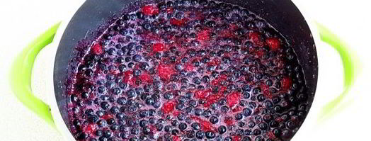 чернично-малиновое варенье. Шаг 6