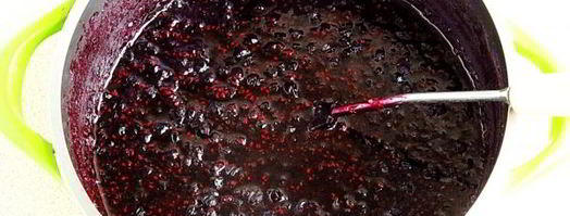 чернично-малиновое варенье. Шаг 7