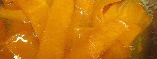 морковные цукаты на лимонном сиропе. Шаг 5