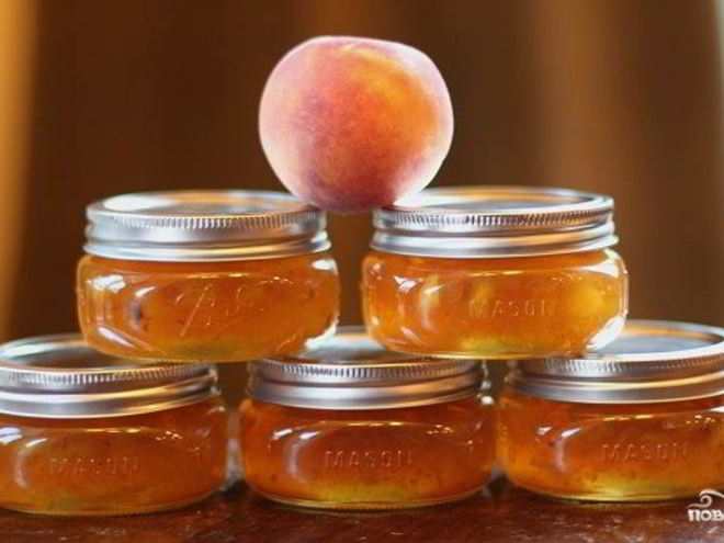 Рецепт персикового варенья