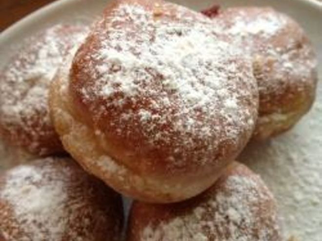 Рецепт пышек с вареньем