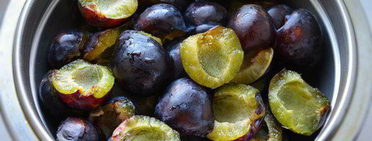 сливовое варенье с бананом и грецкими орехами. Шаг 3