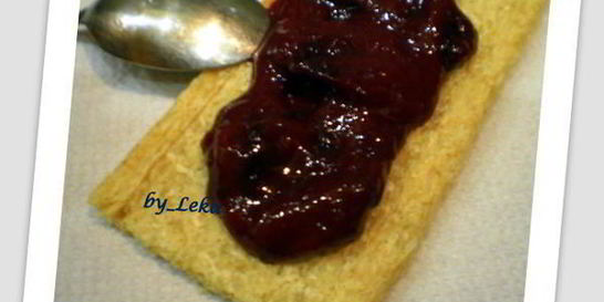 Сливовый конфитюр с шоколадом и мятой