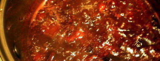 сливовый конфитюр с шоколадом и мятой. Шаг 4