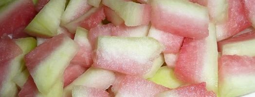 цукаты из арбузных корок. Шаг 4