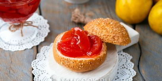 Варенье из айвы дольками