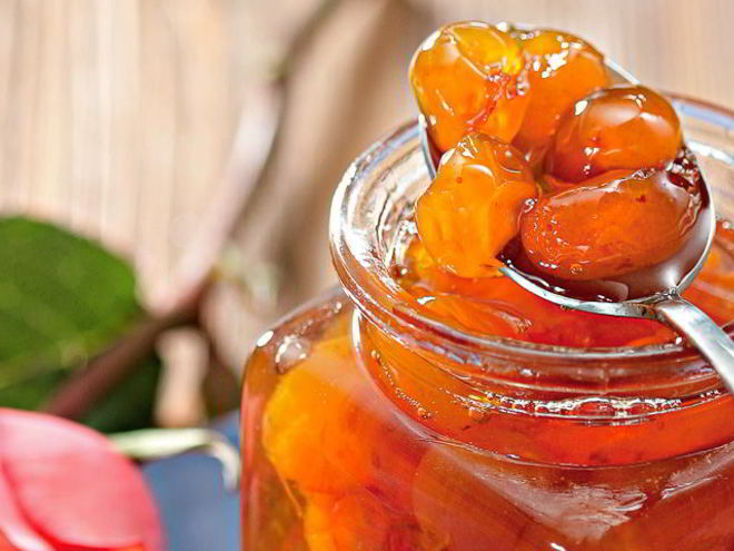 Рецепт варенья из белой черешни