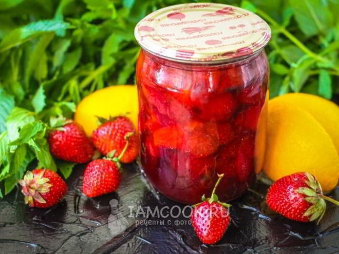 Рецепт варенья из клубники с апельсинами