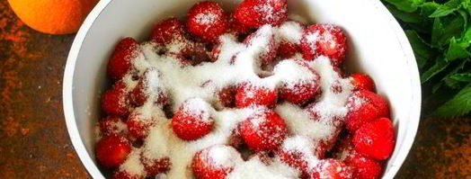 варенье из клубники с апельсинами. Шаг 6