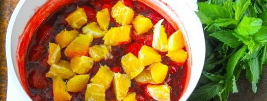 варенье из клубники с апельсинами. Шаг 7