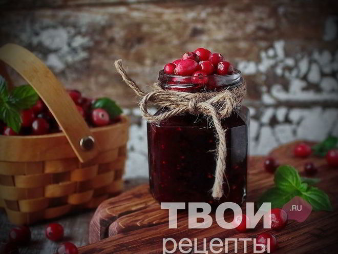 Рецепт варенья из клюквы