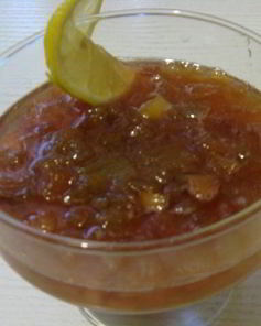 Варенье из ревеня с лимоном