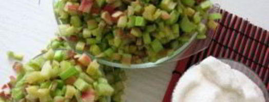 варенье из ревеня с лимоном. Шаг 4