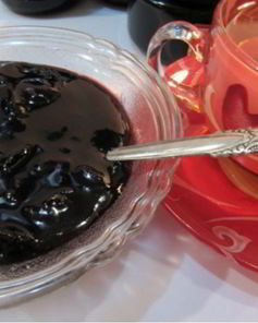 Варенье из терна с косточками