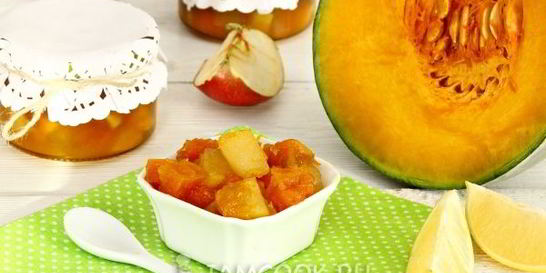 Варенье из тыквы с яблоками на зиму