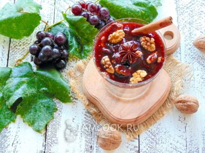 Рецепт варенья из винограда