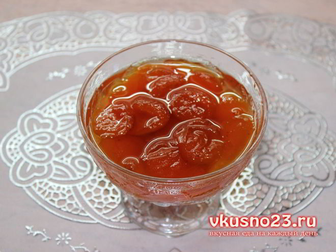 Рецепт варенья из жерделы