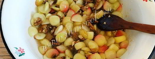 яблочное варенье с грецкими орехами. Шаг 12