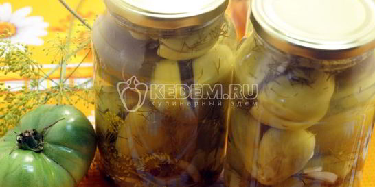 Вкусные зеленые помидоры на зиму