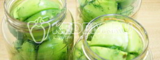 вкусные зеленые помидоры на зиму. Шаг 7