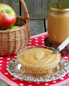 Яблочное пюре в мультиварке на зиму