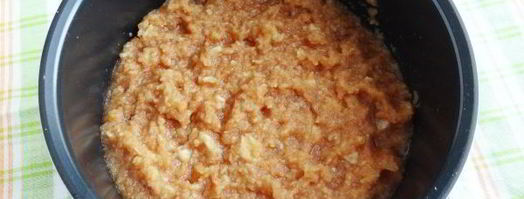 яблочное пюре в мультиварке на зиму. Шаг 9