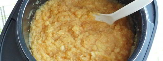 яблочное пюре в мультиварке на зиму. Шаг 12