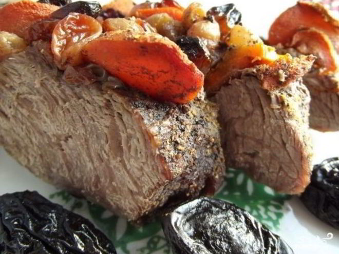 Рецепт баранины, маринованной в фольге