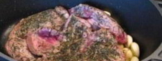 баранина, маринованная в фольге. Шаг 3