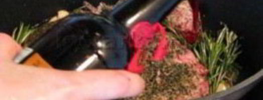 баранина, маринованная в фольге. Шаг 4