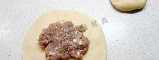 беляши без дрожжей с мясом в духовке. Шаг 14