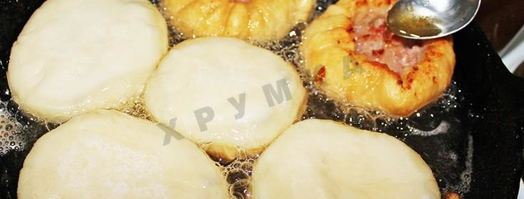 беляши без дрожжей с мясом. Шаг 15