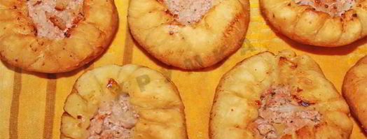 беляши без дрожжей с мясом. Шаг 16