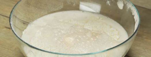 беляши из теста на опаре. Шаг 3