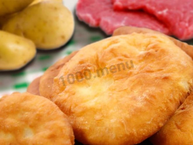 Рецепт беляшей с картошкой и мясом
