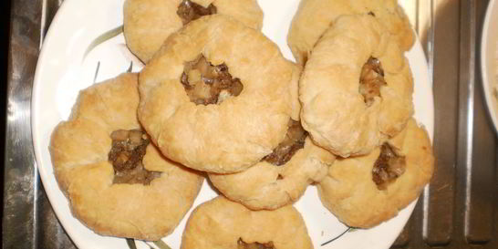 Беляши с мясом в духовке