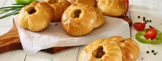 беляши в духовке. Шаг 13