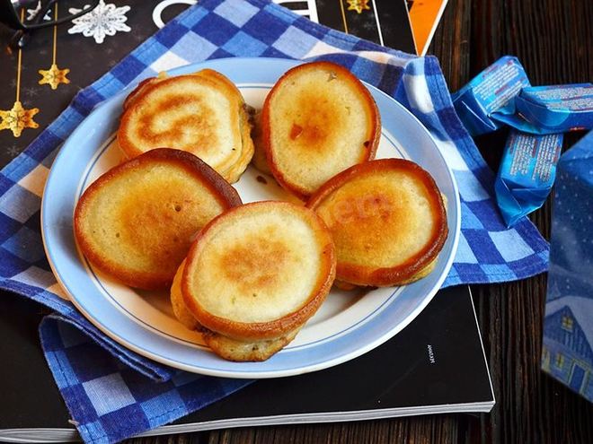 Рецепт ленивых беляшей на сковороде