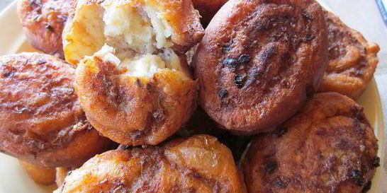 Ленивые беляши на творожном тесте