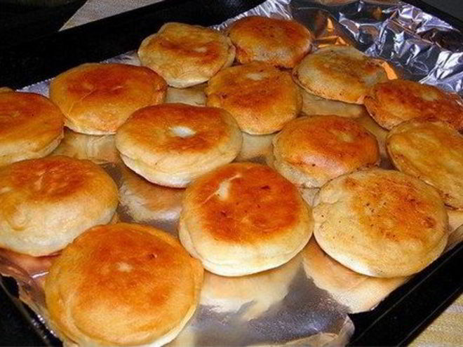 Рецепт сочных беляшей с мясным фаршем