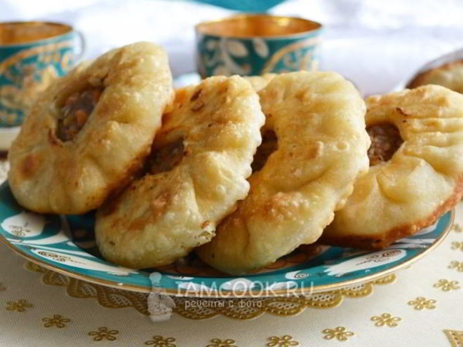 Рецепт татарских беляшей с мясом