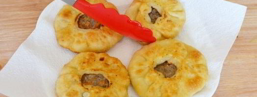 татарские беляши с мясом. Шаг 15