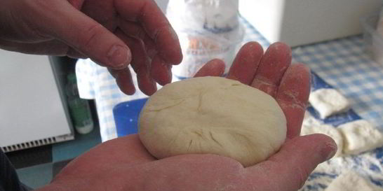 Тесто для беляшей в хлебопечке Мулинекс