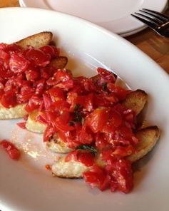 Брускетта из багета