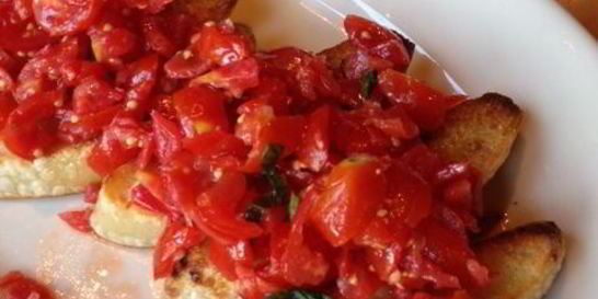 Брускетта из багета