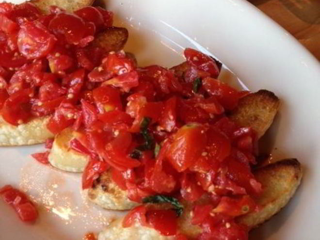 Рецепт брускетты из багета