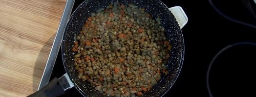 брускетта с чечевицей. Шаг 3