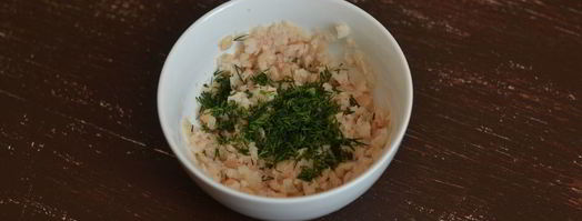 брускетта с фасолью. Шаг 4